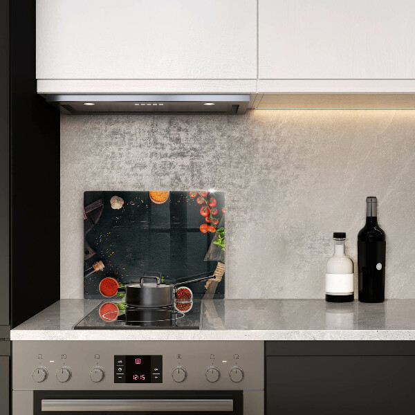 Tabla de cortar de vidrio Tomates cherry