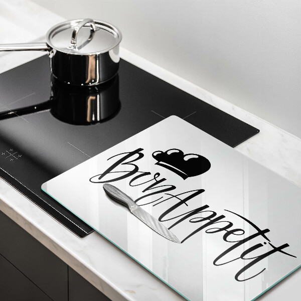 Tabla de cortar de vidrio Bon appetit