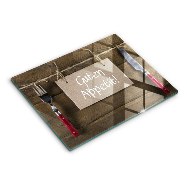 Tabla de cortar de vidrio Guten apetit