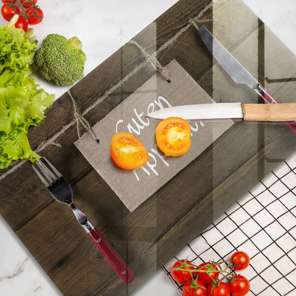 Tabla de cortar de vidrio Guten apetit