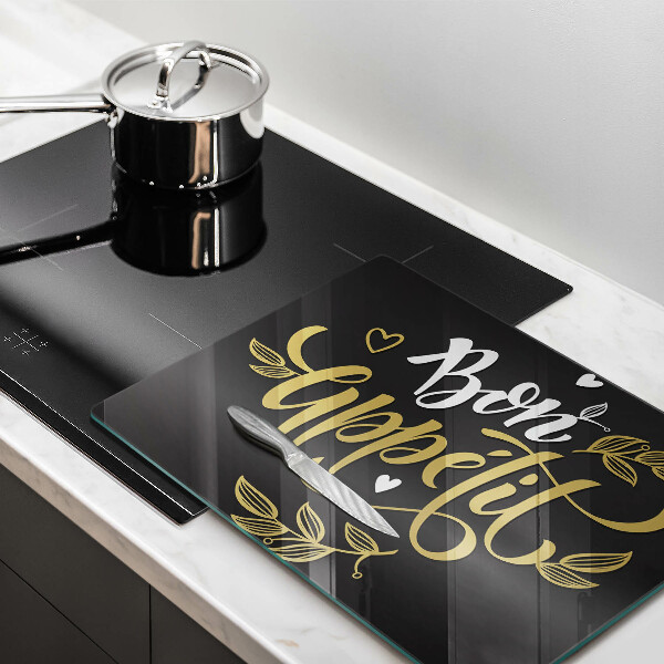 Tabla de cortar de vidrio Bon appetit