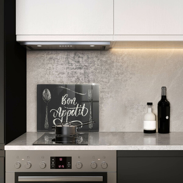 Tabla de cortar de vidrio Bon appetit