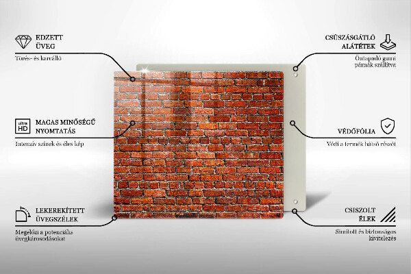 De vidrio templado Muro de pared de ladrillo