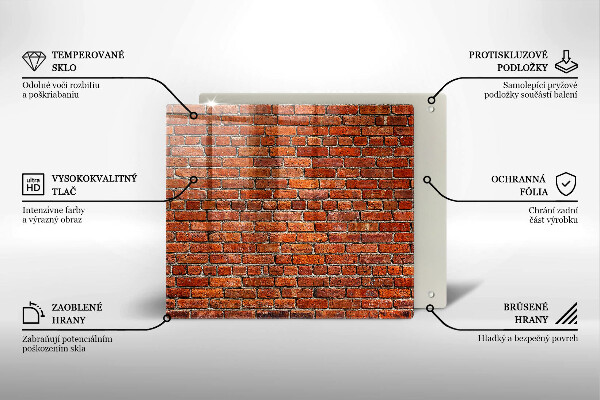 De vidrio templado Muro de pared de ladrillo