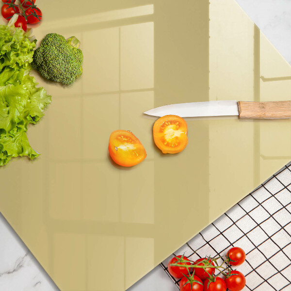 De vidrio templado Amarillo