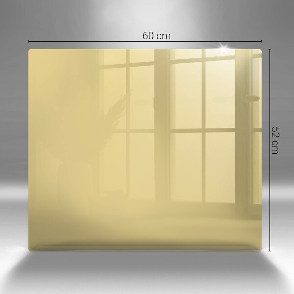 De vidrio templado Amarillo