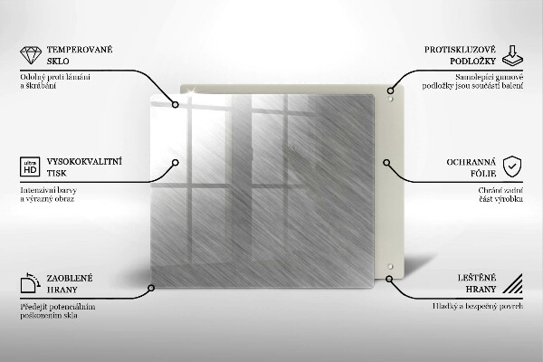 De vidrio templado Fondo de textura metálica