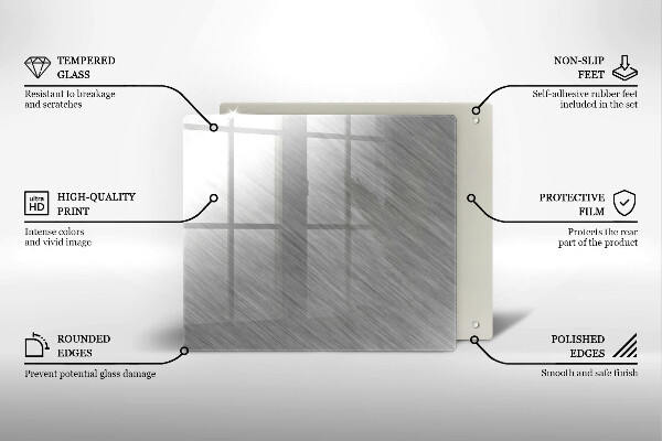 De vidrio templado Fondo de textura metálica