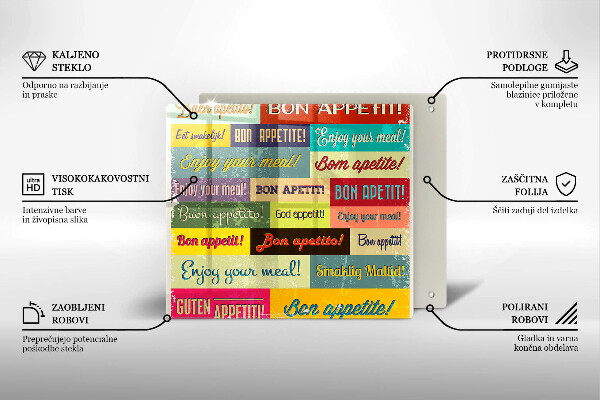 De vidrio templado Subtítulos buen provecho idiomas