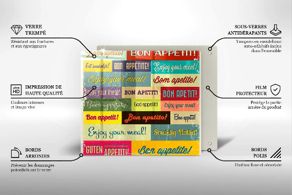 De vidrio templado Subtítulos buen provecho idiomas