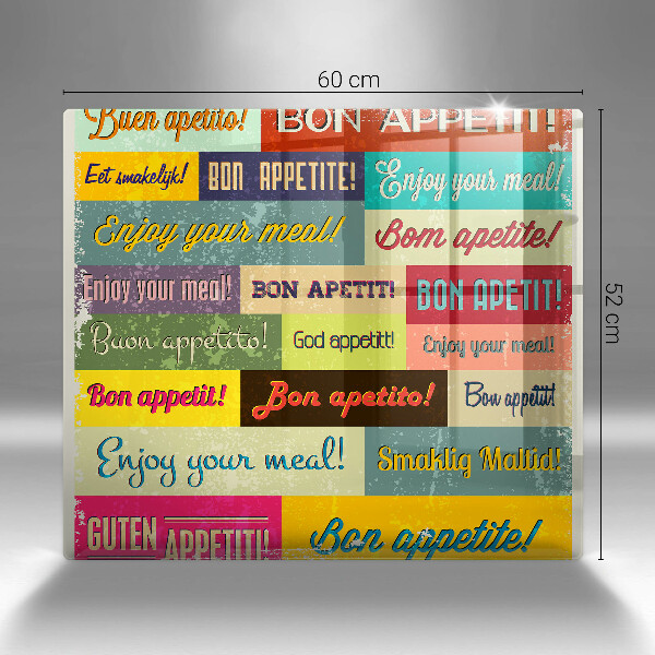 De vidrio templado Subtítulos buen provecho idiomas