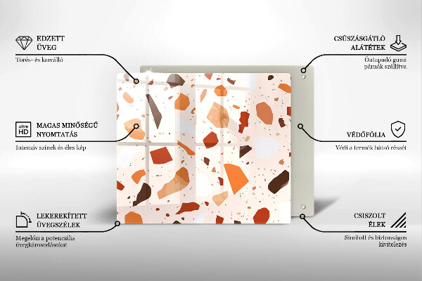 De vidrio templado Gres decorativo