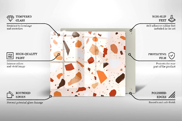 De vidrio templado Gres decorativo