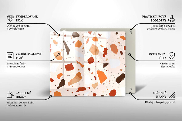 De vidrio templado Gres decorativo