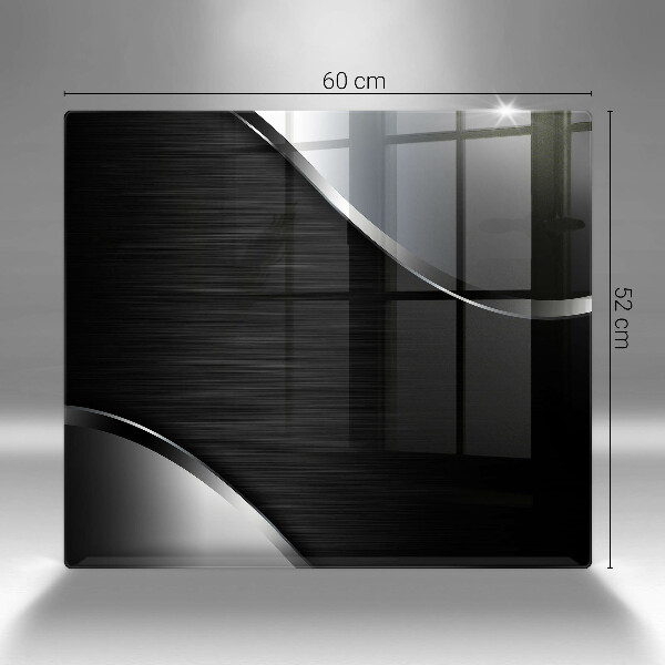 De vidrio templado Abstracción de metales