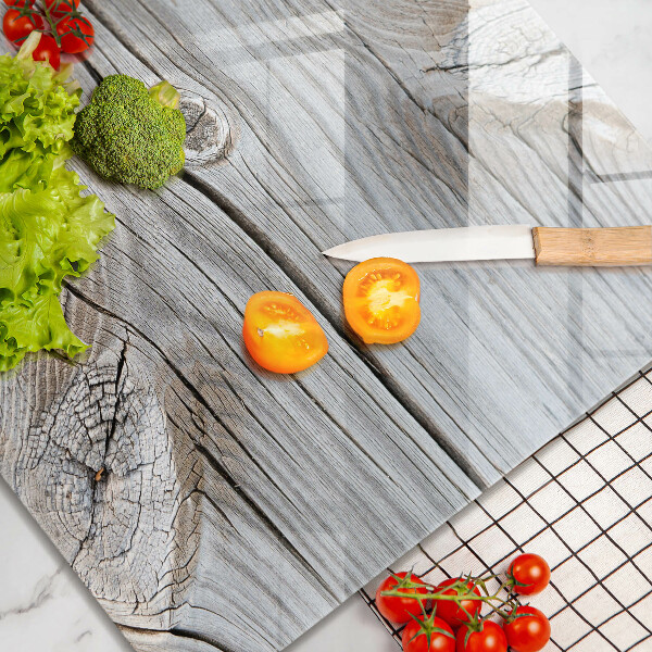 De vidrio templado Estructura de madera brillante