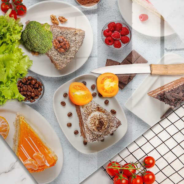 De vidrio templado La dulzura del pastel