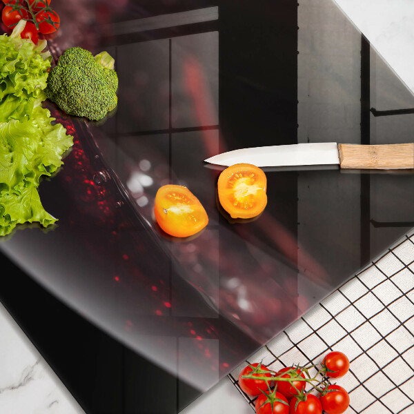 De vidrio templado Vino tinto en una copa