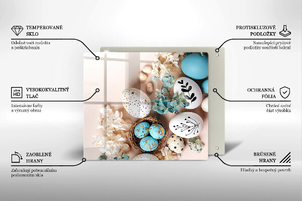 De vidrio templado Decoraciones de pascua