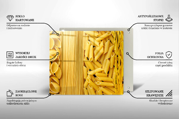 De vidrio templado Pasta