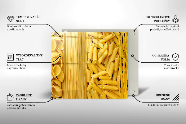 De vidrio templado Pasta