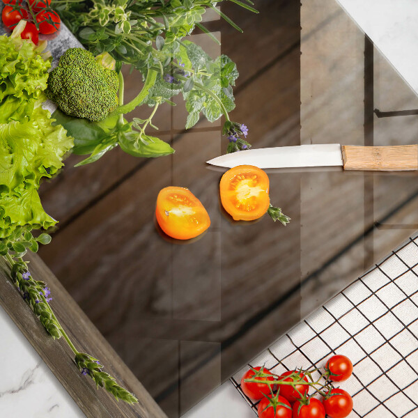 De vidrio templado Hierbas verdes