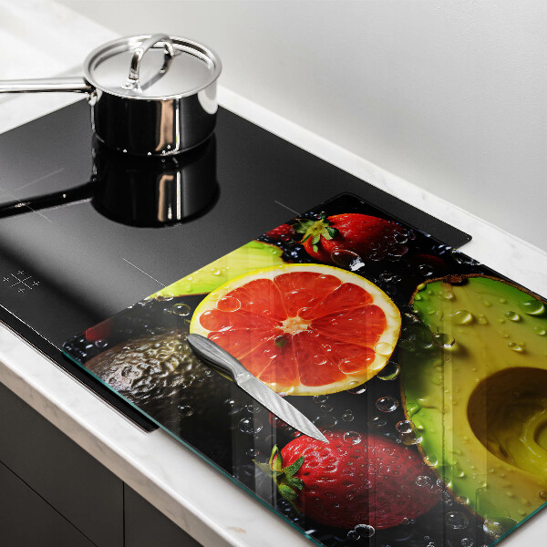 De vidrio templado Frutas y vegetales