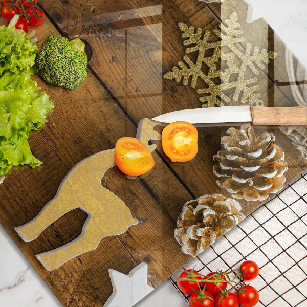 De vidrio templado Decoraciones de navidad