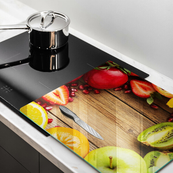 De vidrio templado Fruta fresca