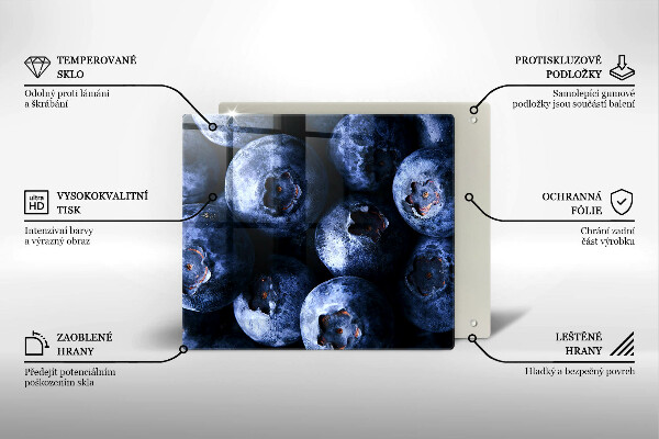 De vidrio templado Cerca de bayas