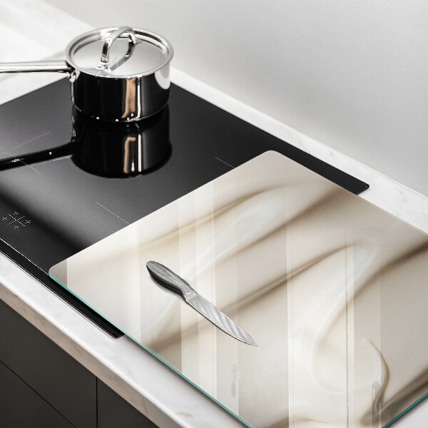 De vidrio templado Helado cremoso