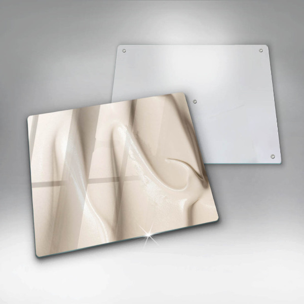 De vidrio templado Helado cremoso