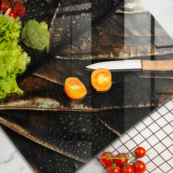 De vidrio templado Hoja de oro