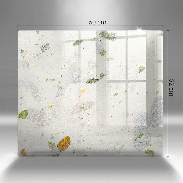 De vidrio templado Hojas cayendo