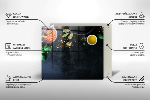 De vidrio templado Tazones de especias
