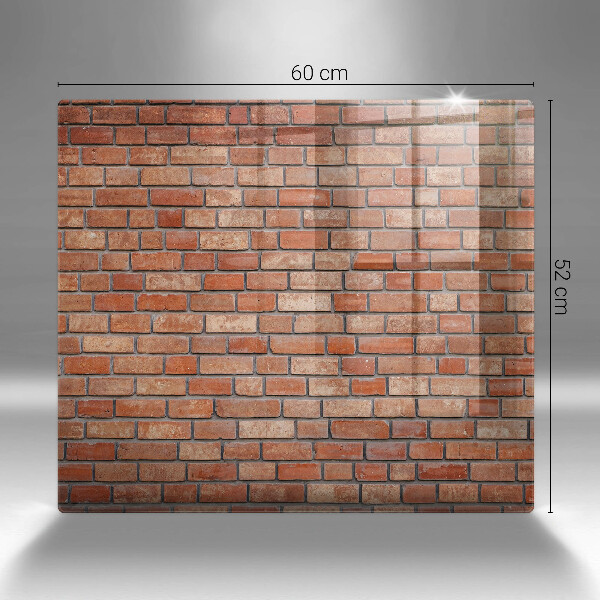 De vidrio templado Pared de ladrillo