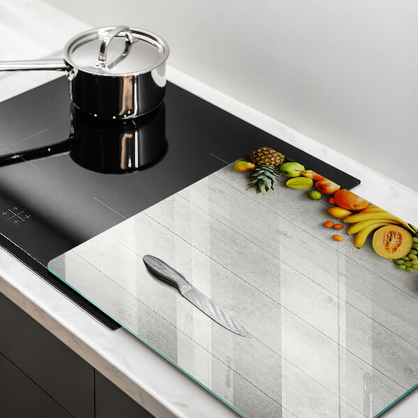 De vidrio templado Frutas en tablas