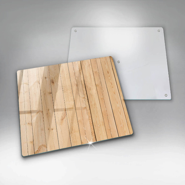 De vidrio templado Tablas de madera delicadas