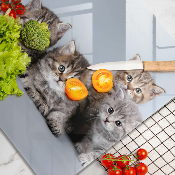 De vidrio templado Dulces gatitos