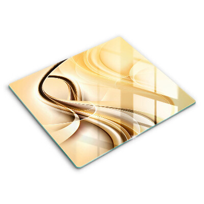 De vidrio templado Abstracción de humo