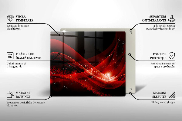 De vidrio templado Abstracción moderna