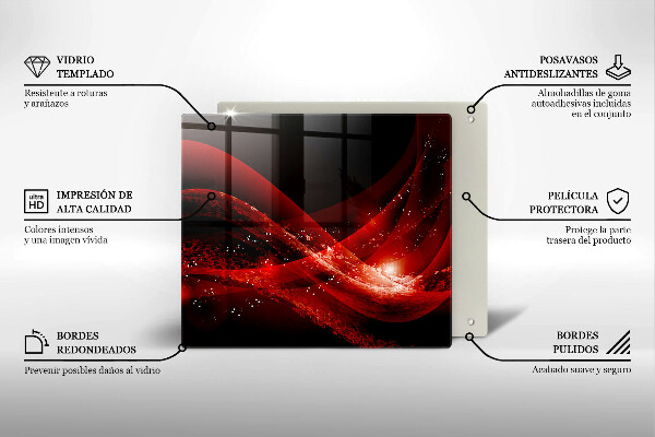 De vidrio templado Abstracción moderna