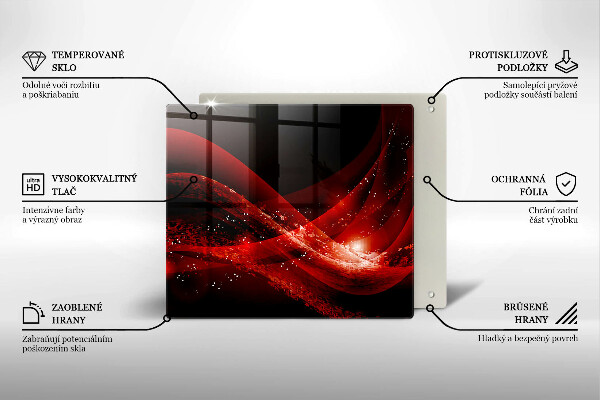 De vidrio templado Abstracción moderna