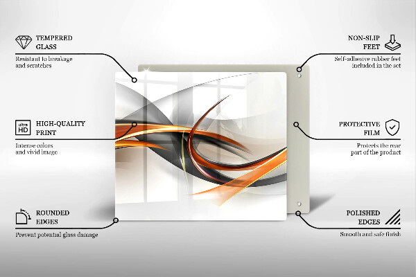 De vidrio templado Formas modernas