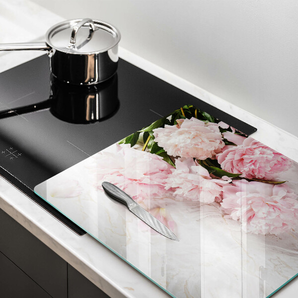 De vidrio templado Flores rosas delicadas