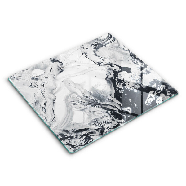 De vidrio templado Abstracción de tinta