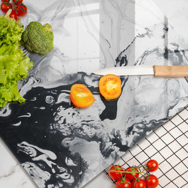 De vidrio templado Abstracción de tinta