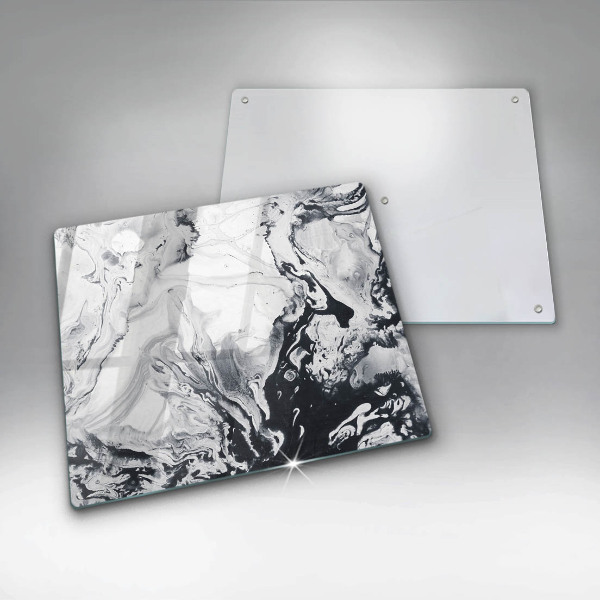 De vidrio templado Abstracción de tinta