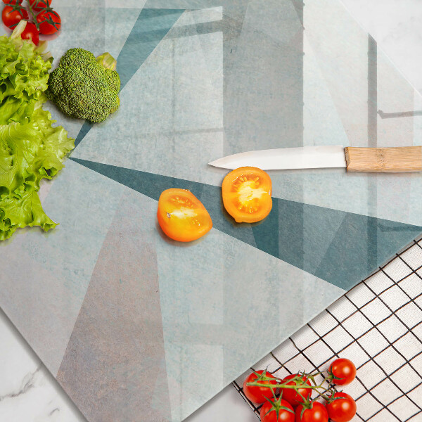 De vidrio templado Abstracción aguda