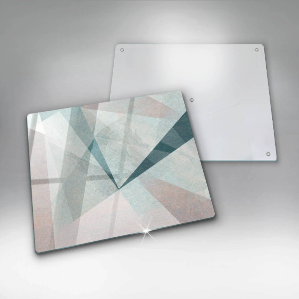 De vidrio templado Abstracción aguda